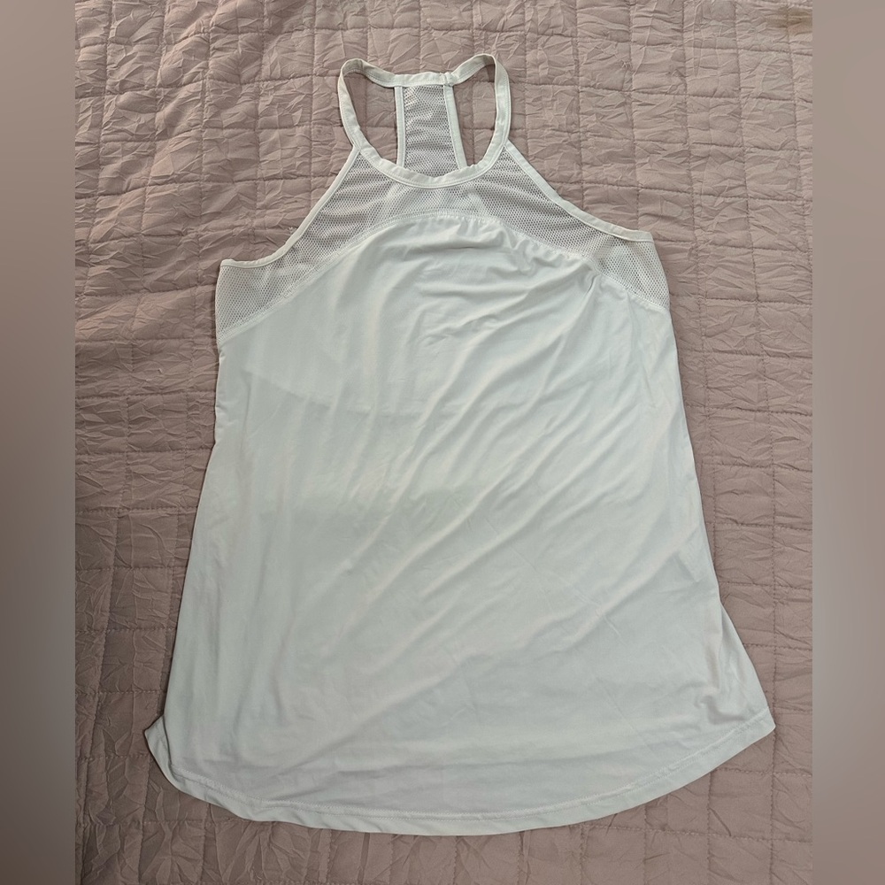 SHEIN Ivory Satin Top